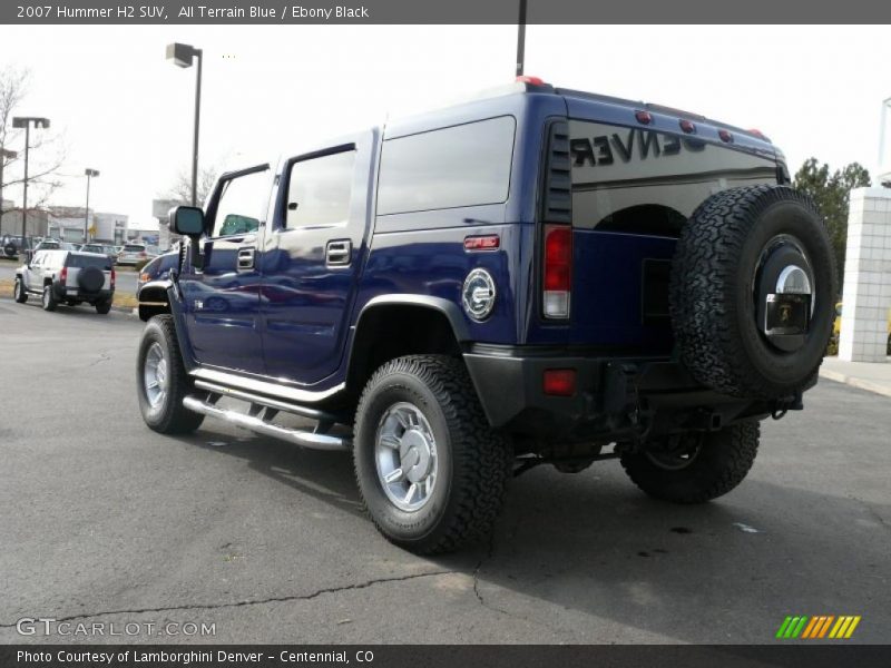 All Terrain Blue / Ebony Black 2007 Hummer H2 SUV