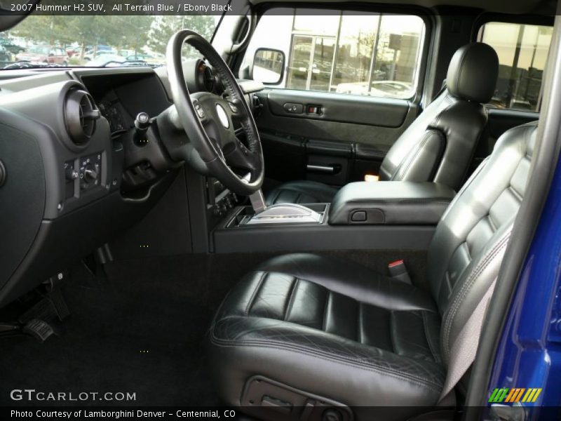 All Terrain Blue / Ebony Black 2007 Hummer H2 SUV