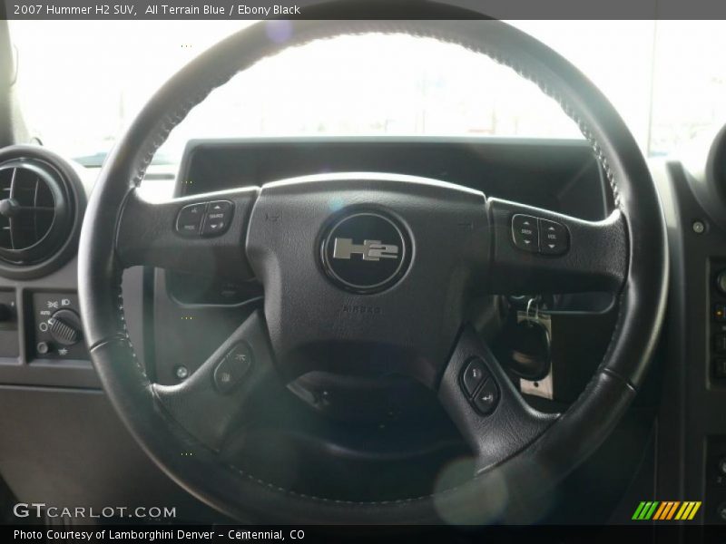 All Terrain Blue / Ebony Black 2007 Hummer H2 SUV