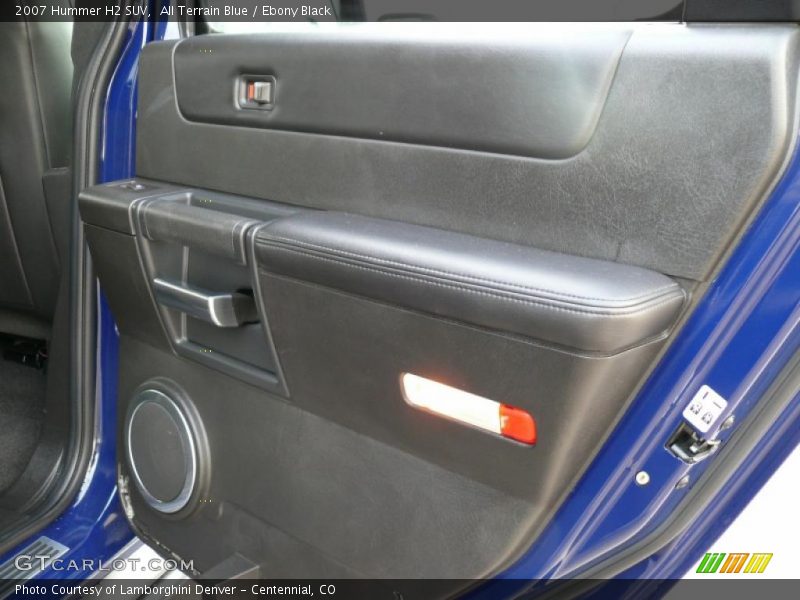 All Terrain Blue / Ebony Black 2007 Hummer H2 SUV