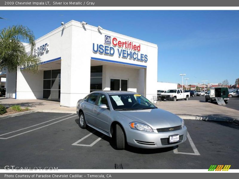 Silver Ice Metallic / Gray 2009 Chevrolet Impala LT