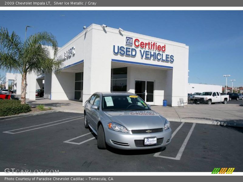 Silver Ice Metallic / Gray 2009 Chevrolet Impala LT