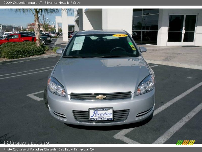 Silver Ice Metallic / Gray 2009 Chevrolet Impala LT