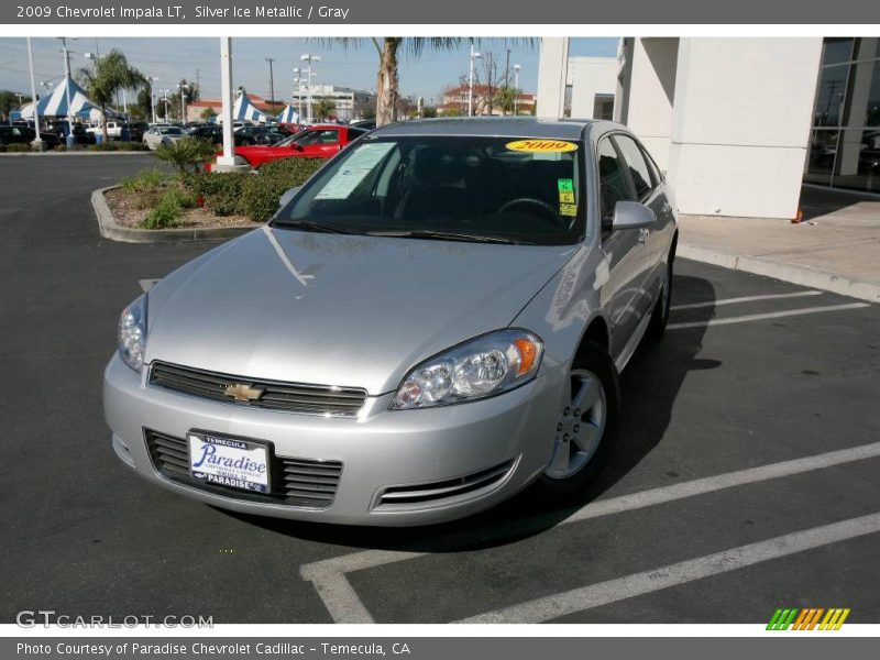 Silver Ice Metallic / Gray 2009 Chevrolet Impala LT