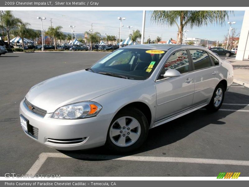 Silver Ice Metallic / Gray 2009 Chevrolet Impala LT