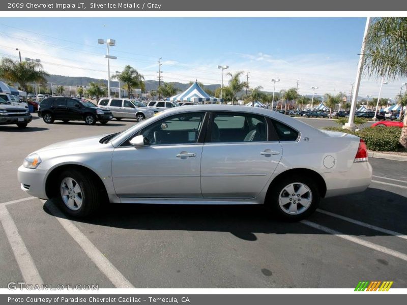 Silver Ice Metallic / Gray 2009 Chevrolet Impala LT