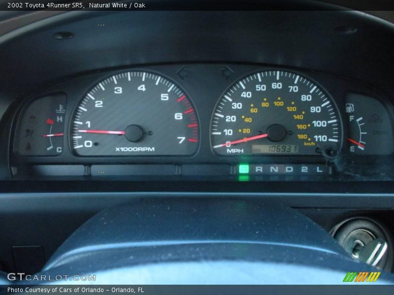 Natural White / Oak 2002 Toyota 4Runner SR5