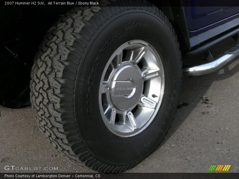 All Terrain Blue / Ebony Black 2007 Hummer H2 SUV