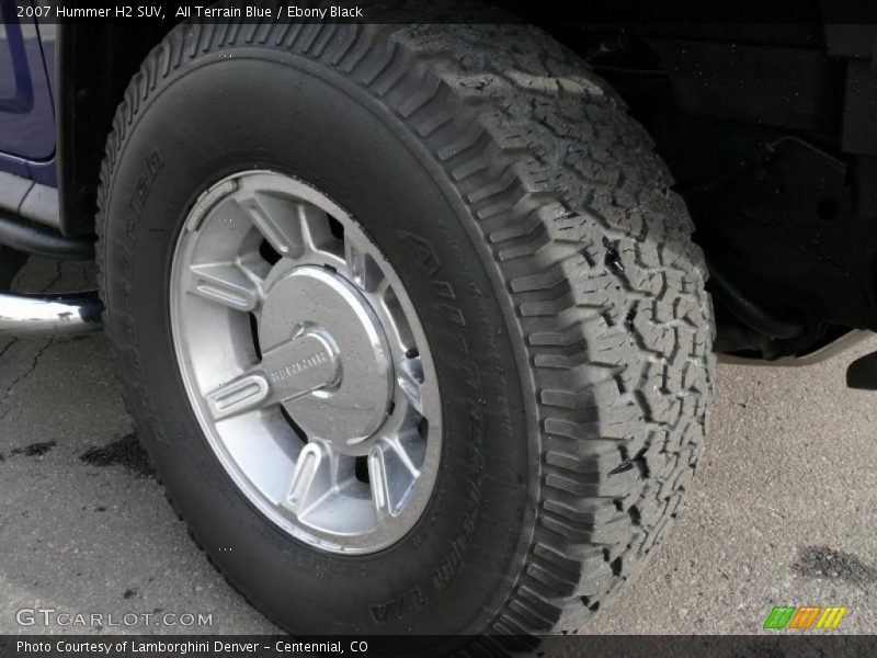 All Terrain Blue / Ebony Black 2007 Hummer H2 SUV