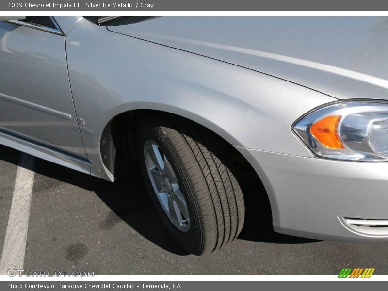 Silver Ice Metallic / Gray 2009 Chevrolet Impala LT