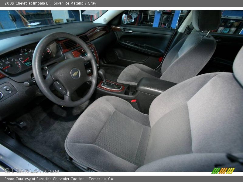 Silver Ice Metallic / Gray 2009 Chevrolet Impala LT