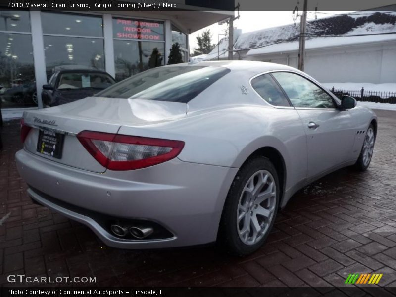 Grigio Touring (Silver) / Nero 2010 Maserati GranTurismo