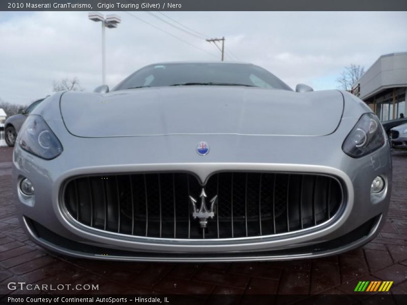 Grigio Touring (Silver) / Nero 2010 Maserati GranTurismo