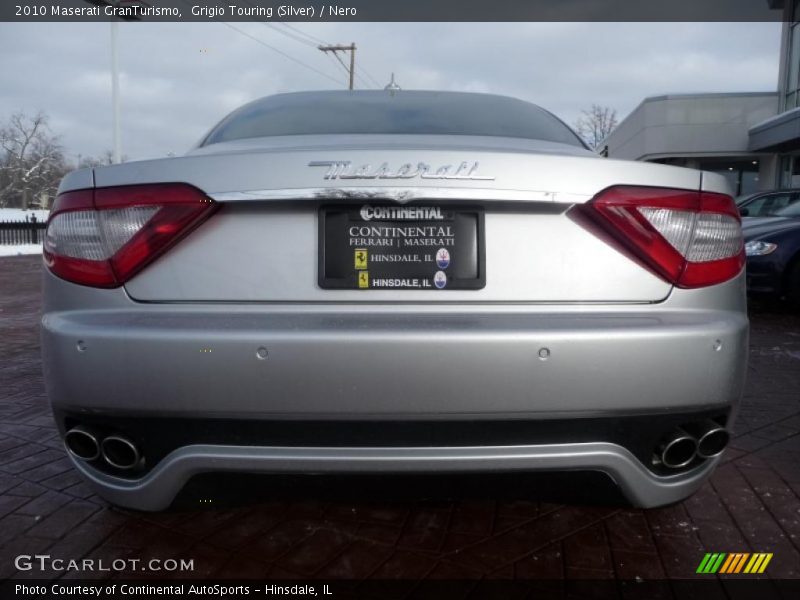 Grigio Touring (Silver) / Nero 2010 Maserati GranTurismo