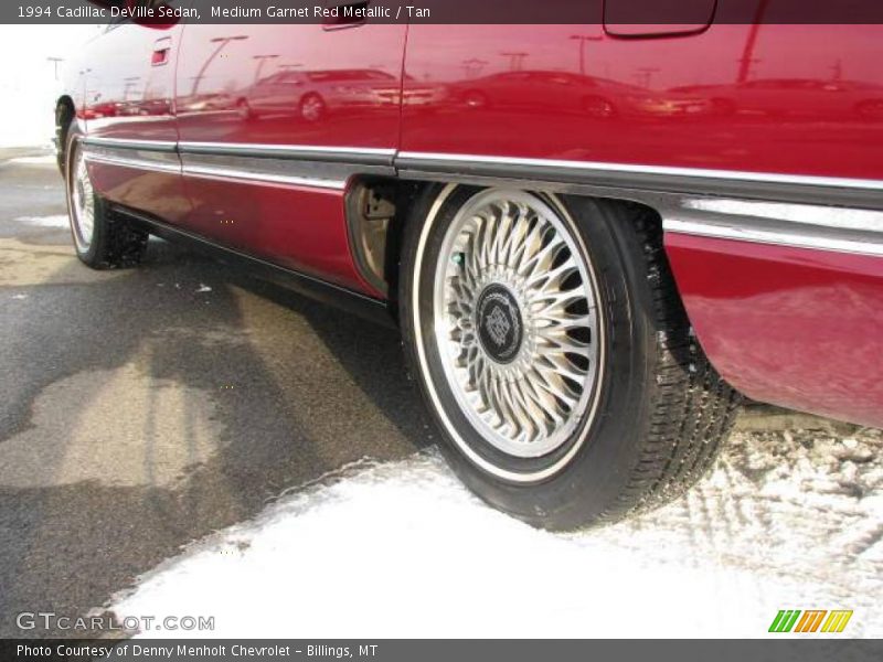 Medium Garnet Red Metallic / Tan 1994 Cadillac DeVille Sedan