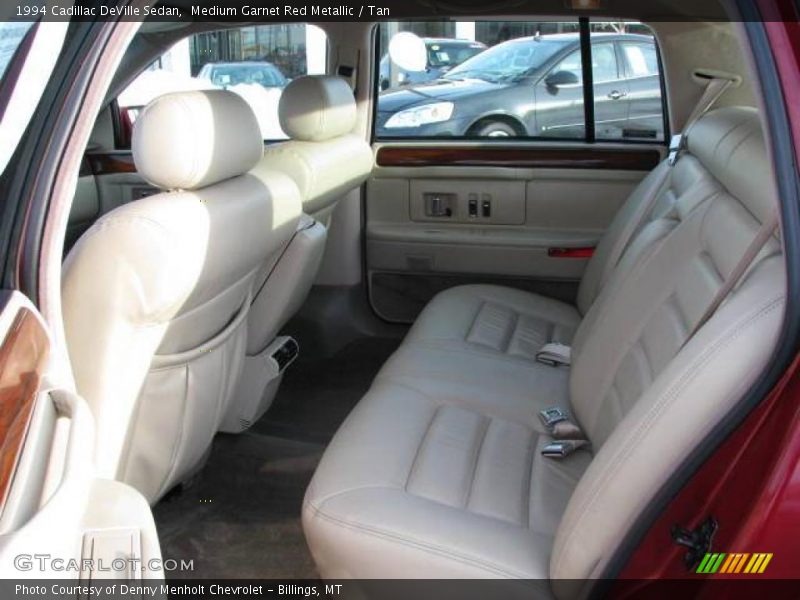 Medium Garnet Red Metallic / Tan 1994 Cadillac DeVille Sedan