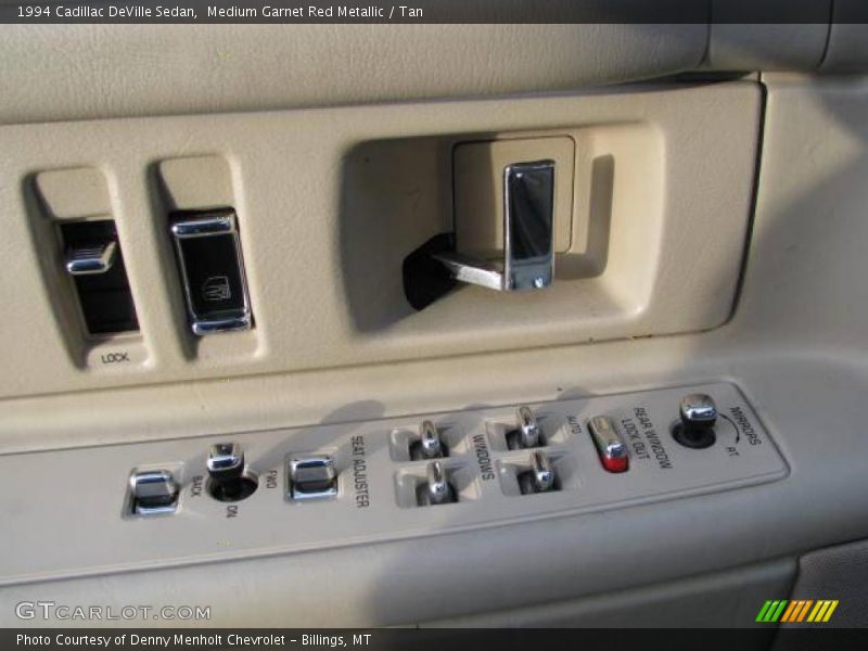 Medium Garnet Red Metallic / Tan 1994 Cadillac DeVille Sedan