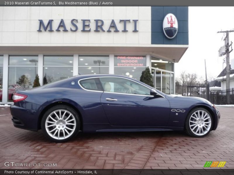 Blu Mediterraneo (Blue) / Avorio 2010 Maserati GranTurismo S