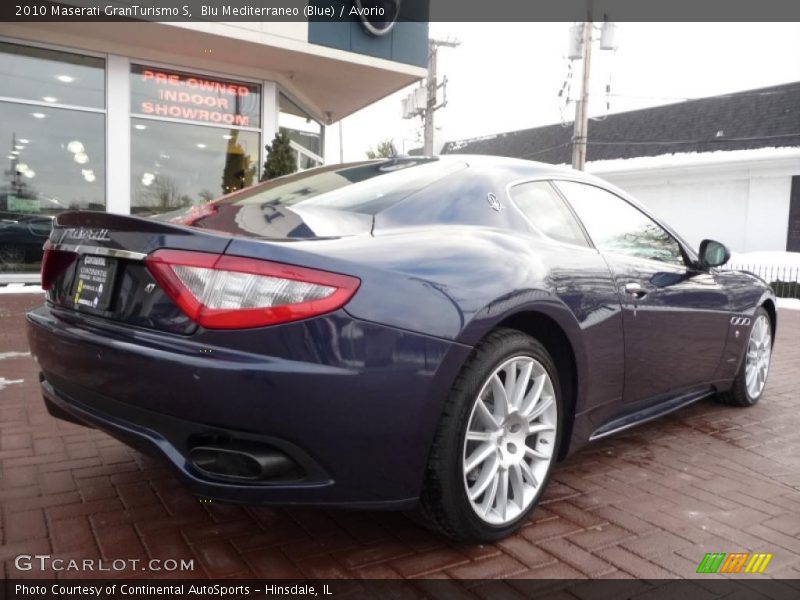 Blu Mediterraneo (Blue) / Avorio 2010 Maserati GranTurismo S