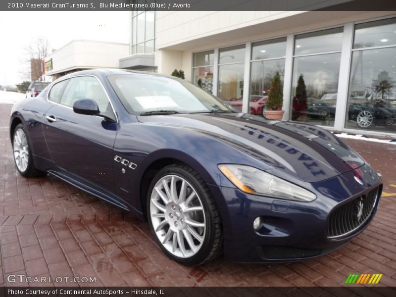 Blu Mediterraneo (Blue) / Avorio 2010 Maserati GranTurismo S