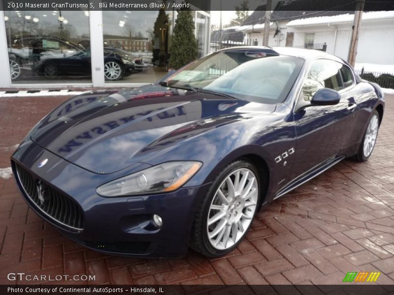 Blu Mediterraneo (Blue) / Avorio 2010 Maserati GranTurismo S