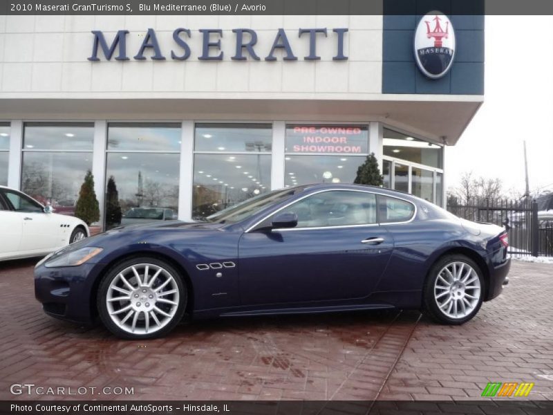Blu Mediterraneo (Blue) / Avorio 2010 Maserati GranTurismo S