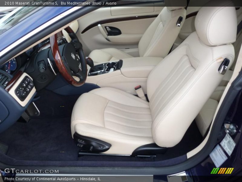 Blu Mediterraneo (Blue) / Avorio 2010 Maserati GranTurismo S