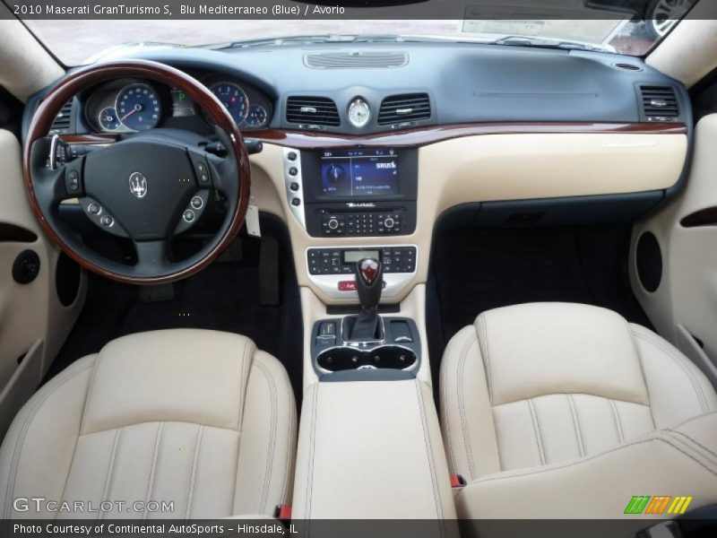 Blu Mediterraneo (Blue) / Avorio 2010 Maserati GranTurismo S