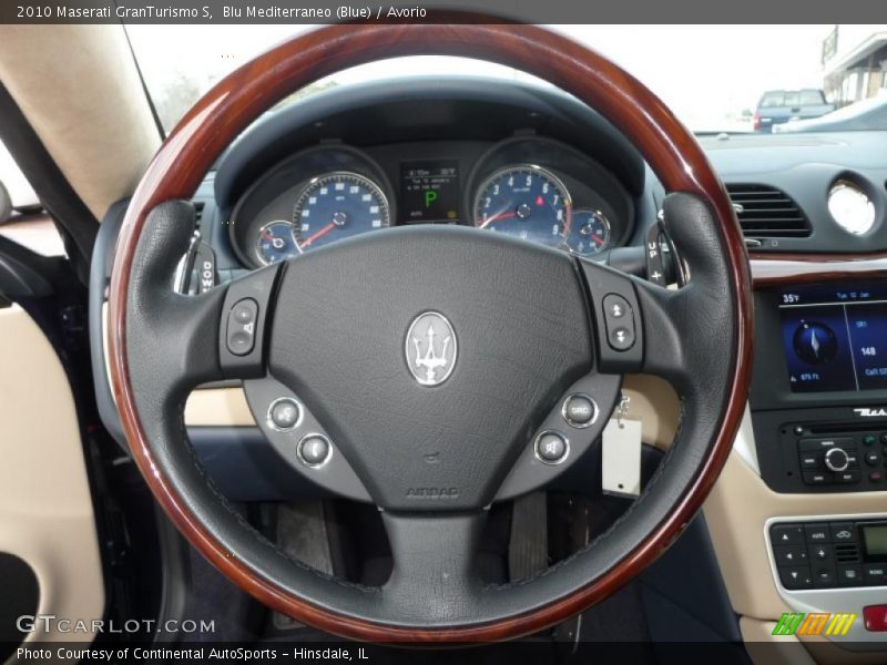 Blu Mediterraneo (Blue) / Avorio 2010 Maserati GranTurismo S