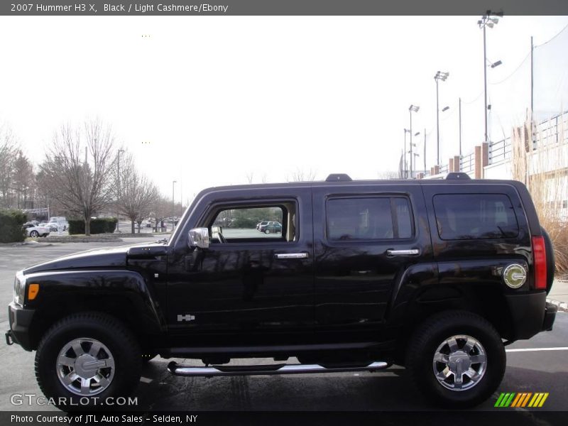 Black / Light Cashmere/Ebony 2007 Hummer H3 X