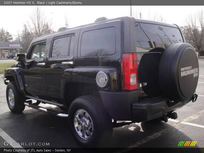 Black / Light Cashmere/Ebony 2007 Hummer H3 X