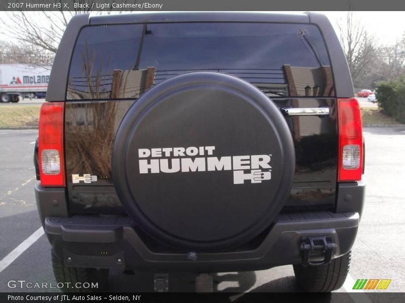 Black / Light Cashmere/Ebony 2007 Hummer H3 X