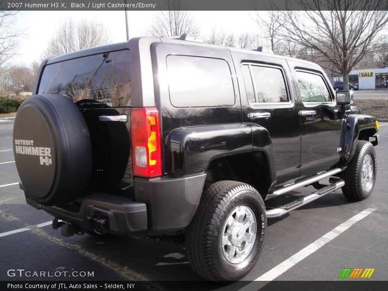 Black / Light Cashmere/Ebony 2007 Hummer H3 X