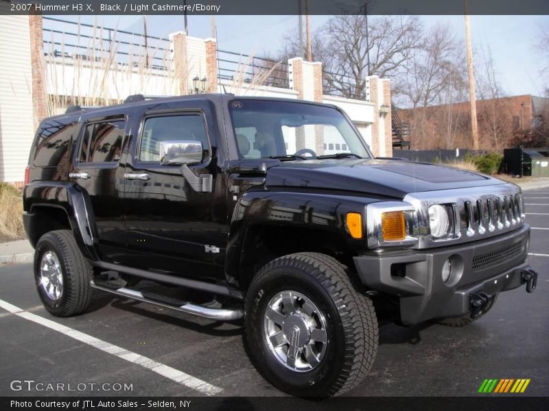 Black / Light Cashmere/Ebony 2007 Hummer H3 X