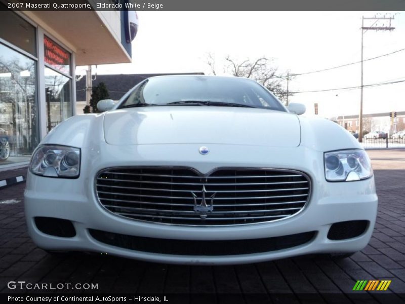 Eldorado White / Beige 2007 Maserati Quattroporte