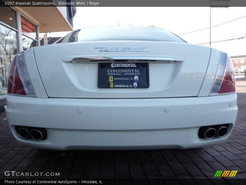 Eldorado White / Beige 2007 Maserati Quattroporte