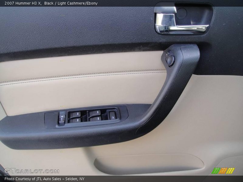 Black / Light Cashmere/Ebony 2007 Hummer H3 X