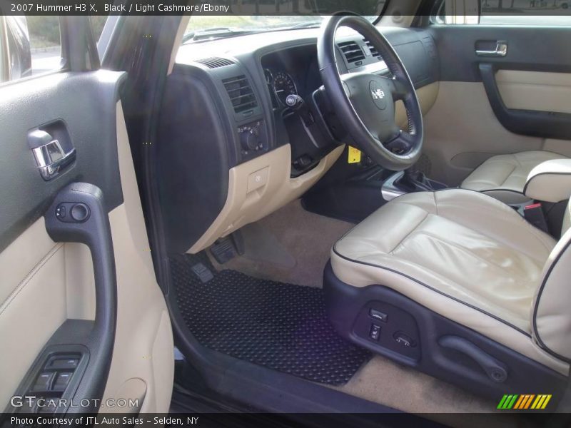Black / Light Cashmere/Ebony 2007 Hummer H3 X