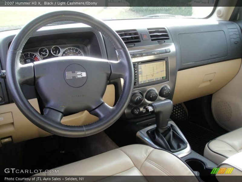 Black / Light Cashmere/Ebony 2007 Hummer H3 X