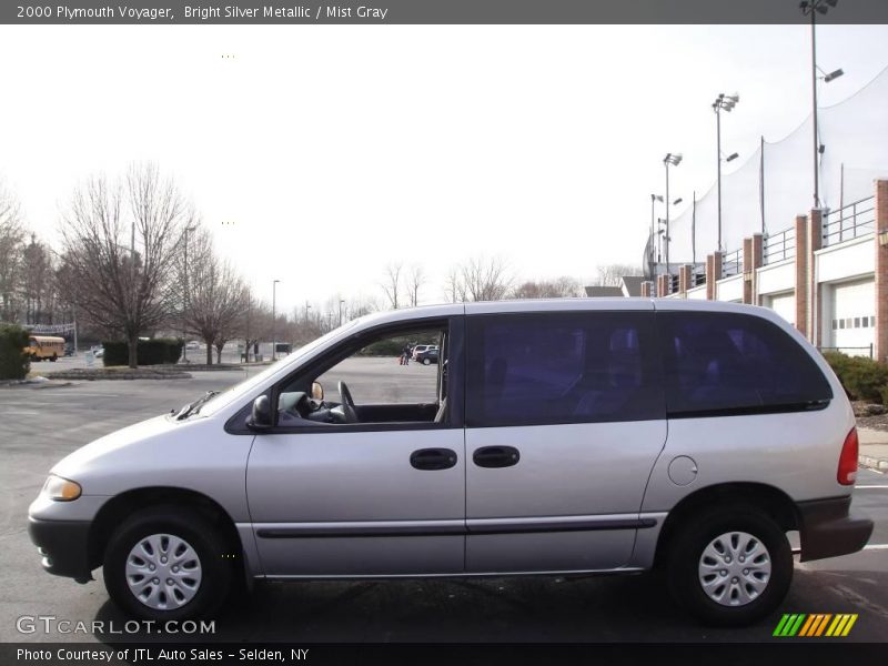 Bright Silver Metallic / Mist Gray 2000 Plymouth Voyager