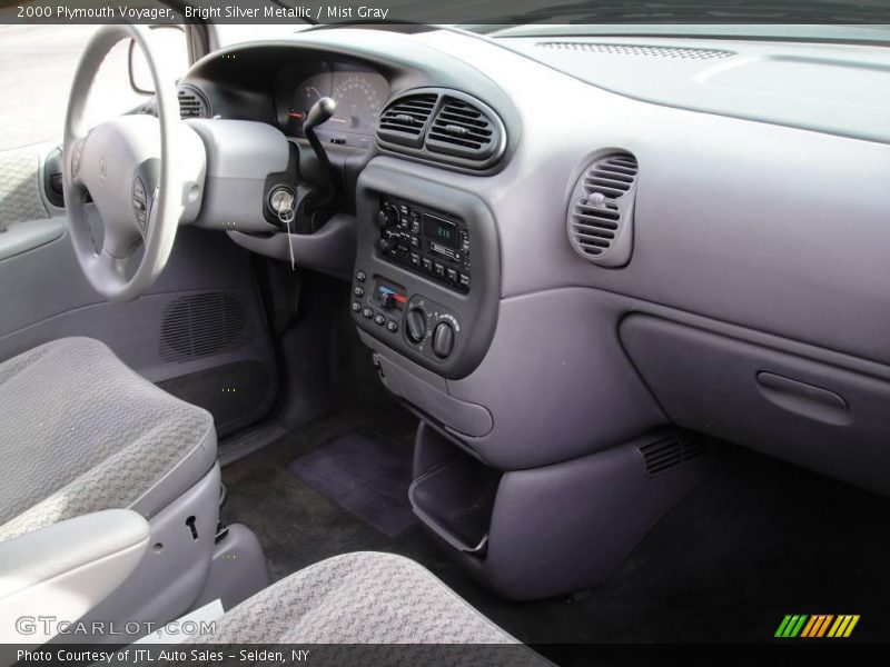 Bright Silver Metallic / Mist Gray 2000 Plymouth Voyager