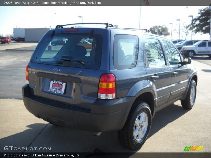 Sonic Blue Metallic / Medium/Dark Flint 2006 Ford Escape XLS
