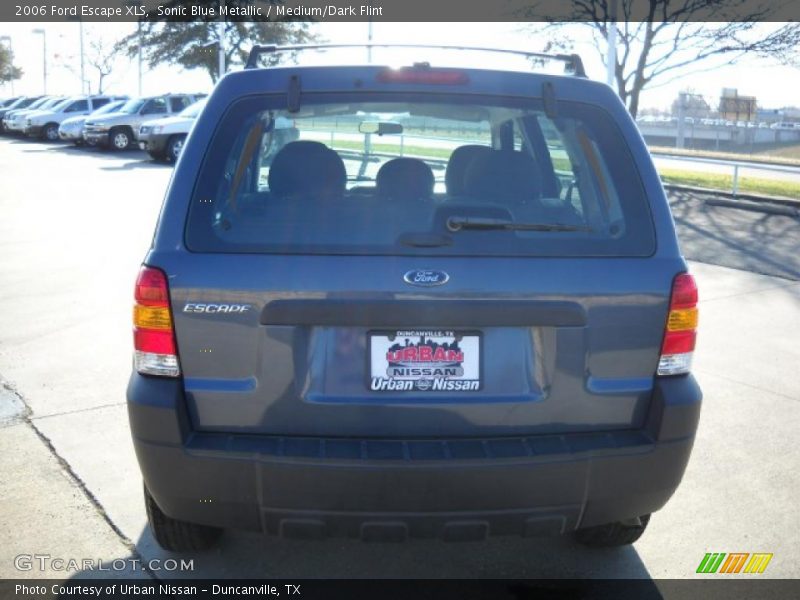 Sonic Blue Metallic / Medium/Dark Flint 2006 Ford Escape XLS