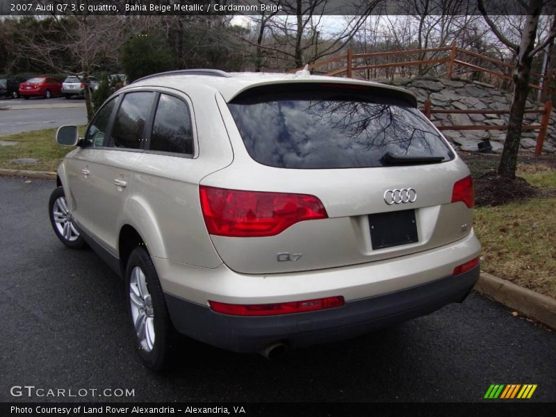 Bahia Beige Metallic / Cardamom Beige 2007 Audi Q7 3.6 quattro
