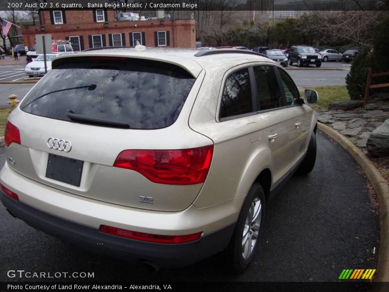 Bahia Beige Metallic / Cardamom Beige 2007 Audi Q7 3.6 quattro