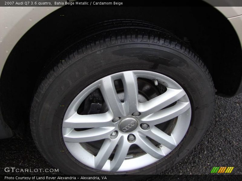 Bahia Beige Metallic / Cardamom Beige 2007 Audi Q7 3.6 quattro