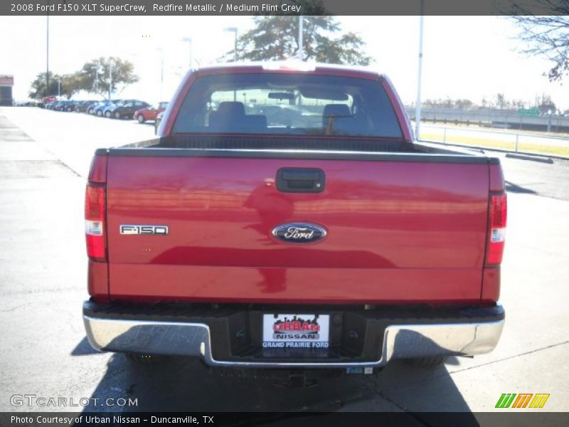 Redfire Metallic / Medium Flint Grey 2008 Ford F150 XLT SuperCrew
