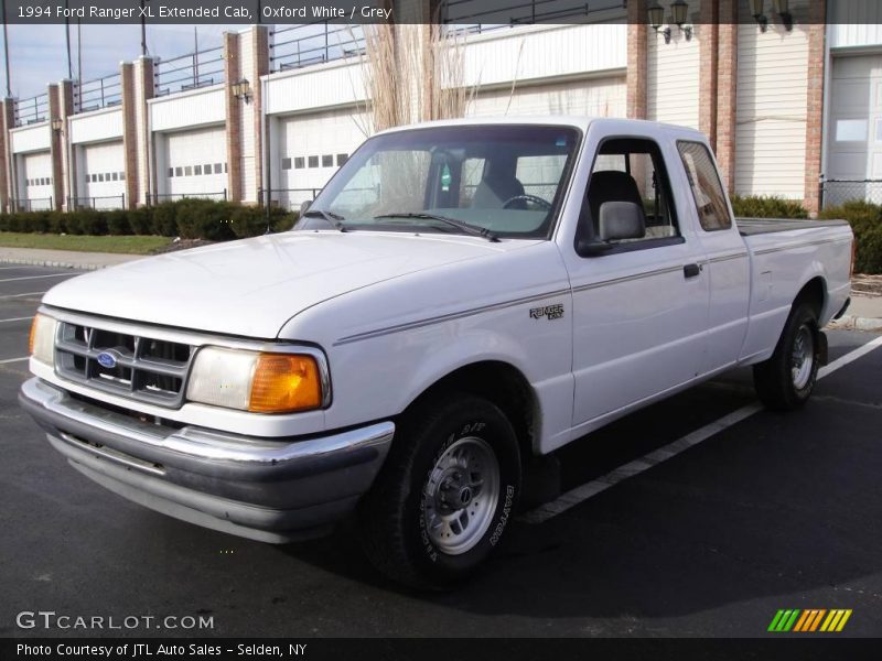 Oxford White / Grey 1994 Ford Ranger XL Extended Cab