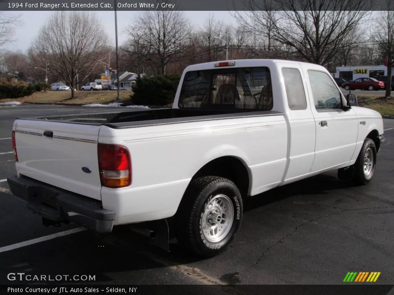 Oxford White / Grey 1994 Ford Ranger XL Extended Cab