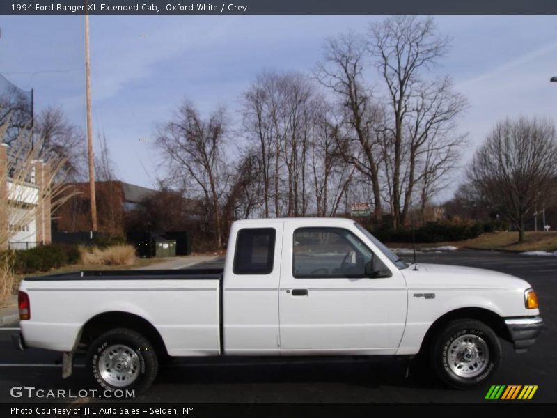 Oxford White / Grey 1994 Ford Ranger XL Extended Cab